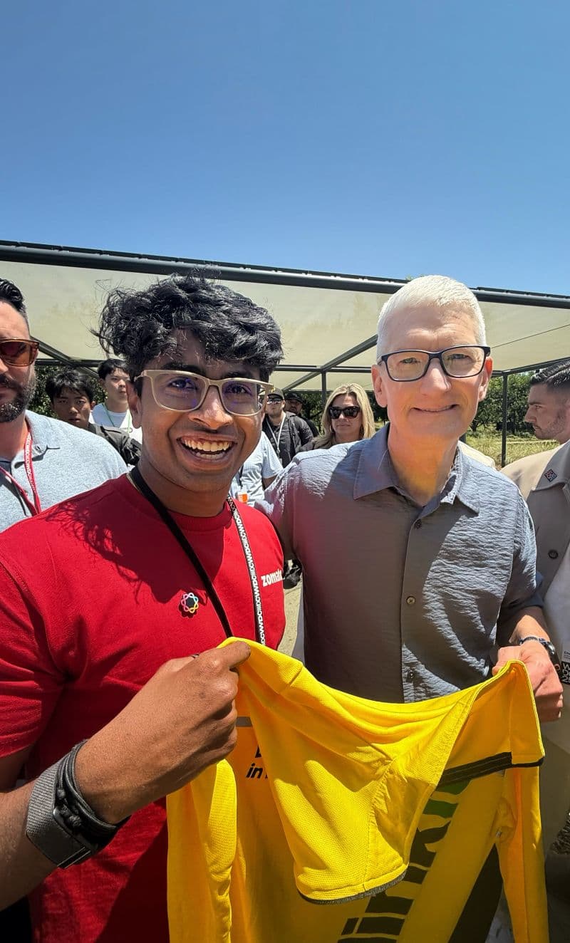 Aakarsh Sasi at WWDC25